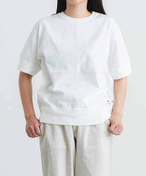 tシャツ ドライ度詰天竺半袖クルーネック レディース