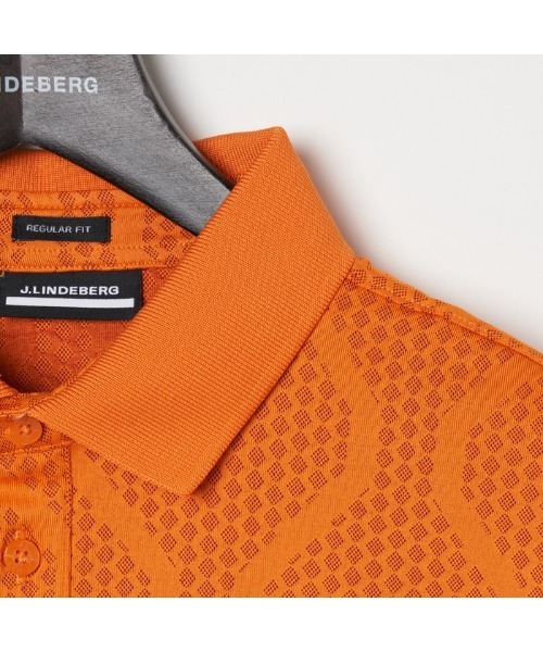 J.LINDEBERG シャツ 「J.LINDEBERG/GOLF」アートワーク半袖