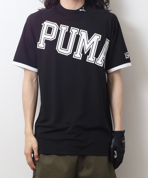 PUMA（プーマ） tシャツ ゴルフ セッショクレイカンSSモックネック