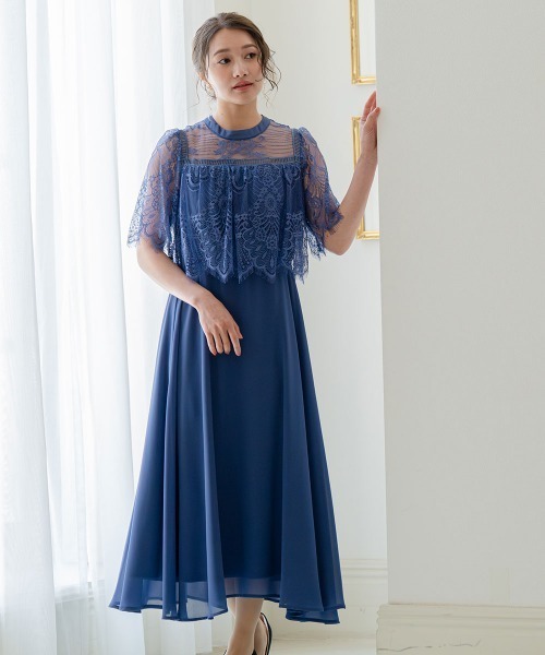 Jolie et Jolie（ジョリー エ ジョリー） ドレス レーススカラップ