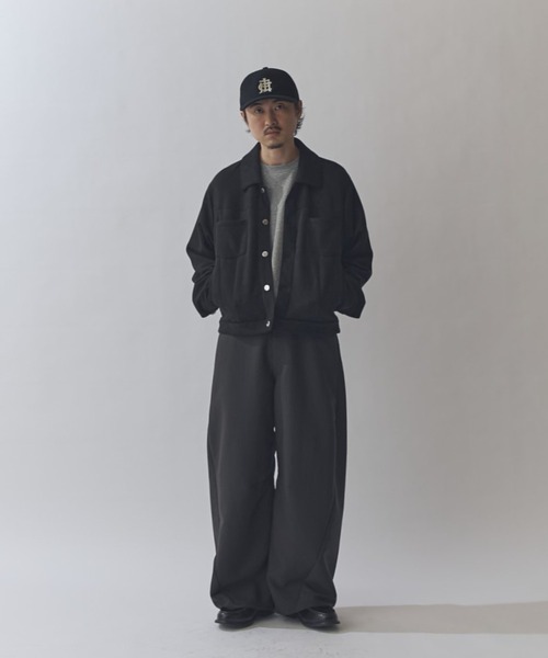 Lui's（ルイス） ブルゾン アウター フェイクスウェード トラッカー