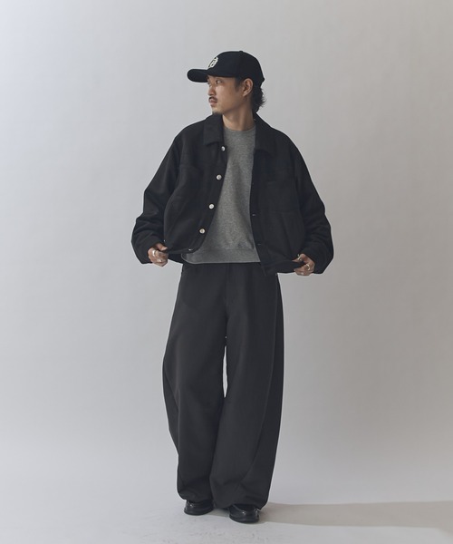 Lui's（ルイス） ブルゾン アウター フェイクスウェード トラッカー