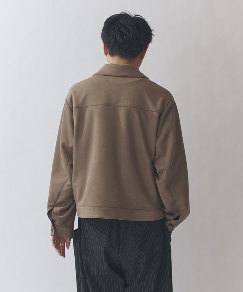 Lui's（ルイス） ブルゾン アウター フェイクスウェード トラッカー