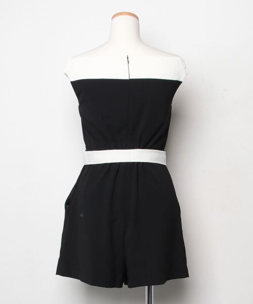 サロペット・オーバーオール・オールインワン her lip to Two-Way Collar Jumpsuit Her lip to 「Her to」 オールインワン M ブラック レディース