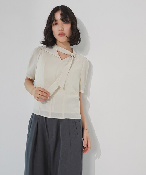 UNITED TOKYO（ユナイテッドトウキョウ） ブラウス シャツ エアリー