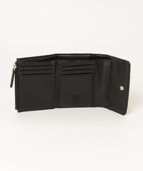 MARY QUANT 花柄 長財布 新品 マリークワント 長財布 ラウンドファスナー 花柄 レザー