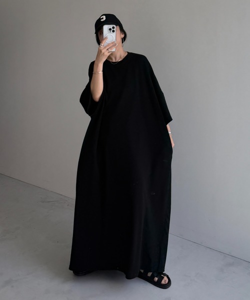 wee9s（ウィークス） ワンピース HANSODE super loose light sweatee