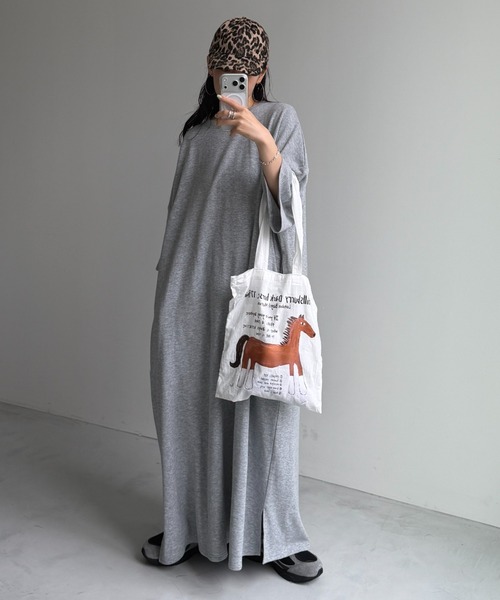 wee9s（ウィークス） ワンピース 半袖 HANSODE super loose light