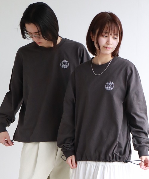 tシャツ 「Paris Saint-Germain/パリサンジェルマン」裾ドロスト