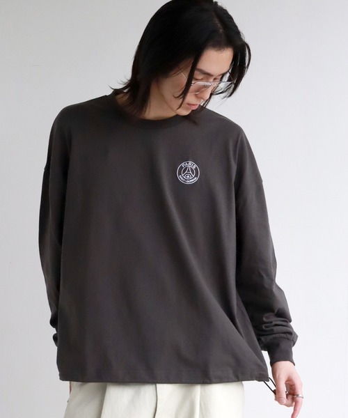 tシャツ 「Paris Saint-Germain/パリサンジェルマン」裾ドロスト
