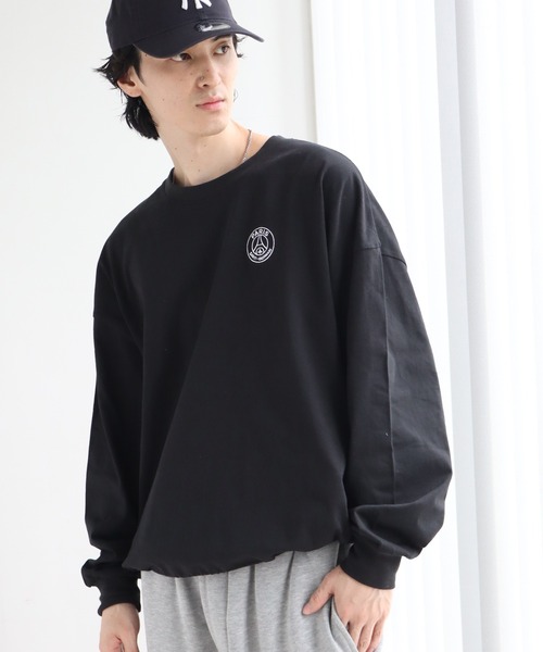 tシャツ 「Paris Saint-Germain/パリサンジェルマン」裾ドロスト