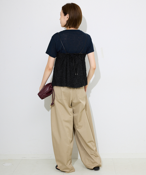 スローブイエナ 2025SS ニットキャミソール スローブイエナ 2025SS