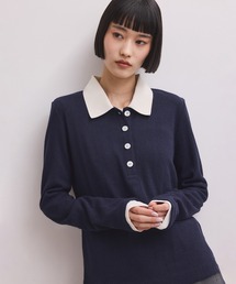 ADAM ET ROPE'(アダムエロペ) ポロシャツ ポロ 「WEB限定」ロング ADAM ET ROPE'(アダムエロペ) ポロシャツ ポロ 「WEB限定」ロング