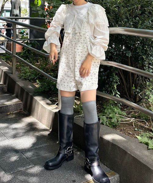 Alley Tokyo サロペット オーバーオール ミニサロペ レディース 
