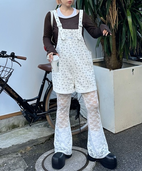 Alley Tokyo サロペット オーバーオール ミニサロペ レディース