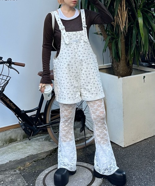 Alley Tokyo サロペット オーバーオール ミニサロペ レディース