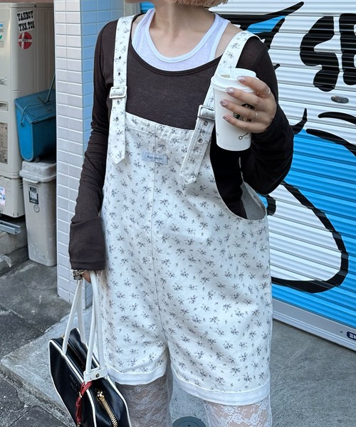 Alley Tokyo サロペット オーバーオール ミニサロペ レディース