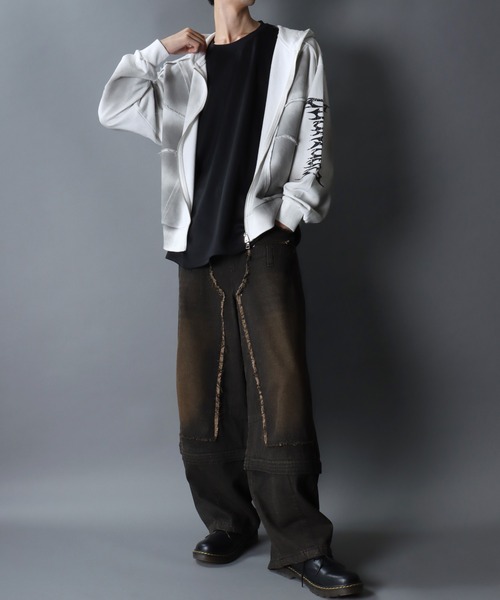 SITRY（シトリー） パーカー Grunge Style Sweat Hoodie/グランジ