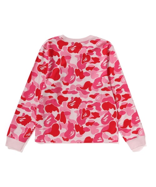A BATHING APE（アベイシングエイプ） tシャツ ABC CAMO COLLEGE LS