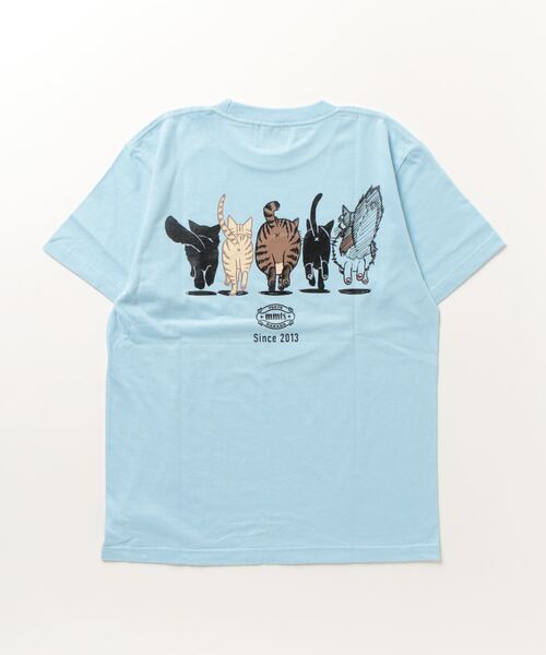 「mmts」 半袖Tシャツ X-LARGE ラベンダー レディース_画像5