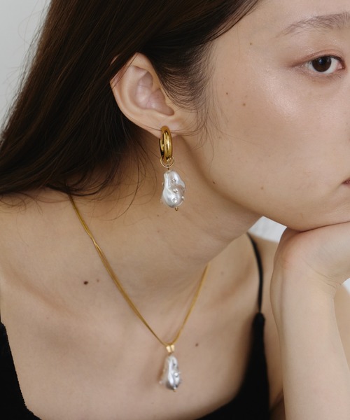 ANDRESD ピアス バロックパールピアス / baroque pearl pierce