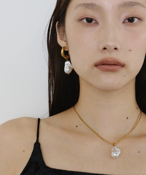 ANDRESD ピアス バロックパールピアス / baroque pearl pierce