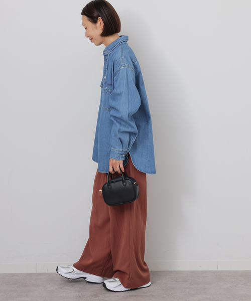 JOURNAL STANDARD relume ワイドパンツ　イージーパンツ JOURNAL STANDARD relume パンツ イージーギャザーワイドパンツ