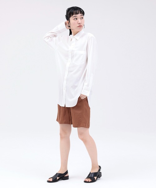 「ARCH & LINE」 ショートパンツ 3 ブラウン レディース_画像6