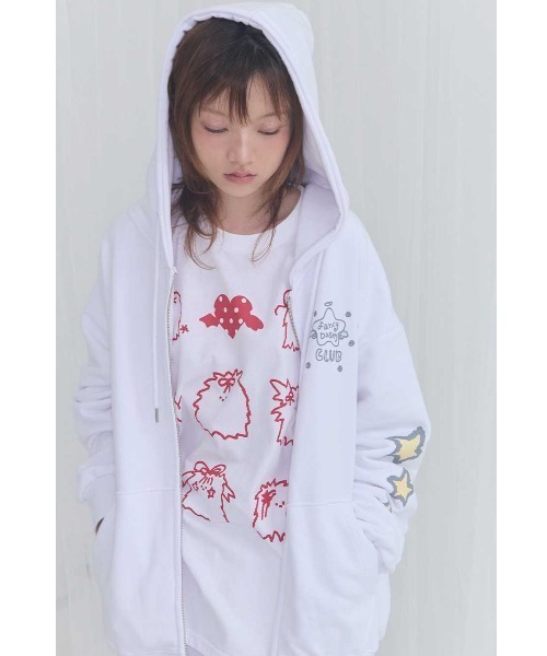 FANCY CLUB（ファンシークラブ） パーカー A'GEM/9 × .kom 「FANCY X