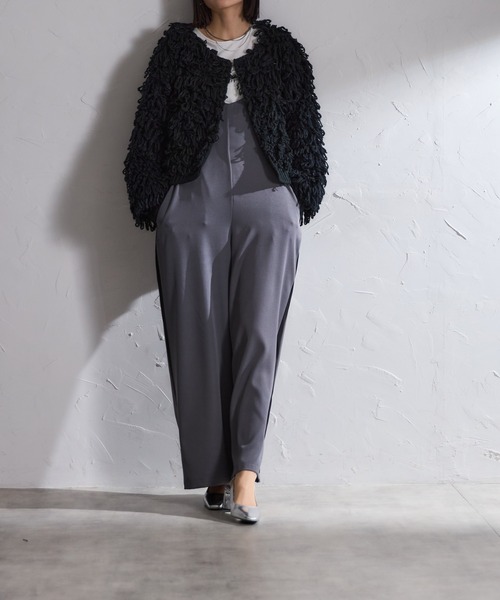 each alchemist カーディガン ループフリンジボレロカーディガン