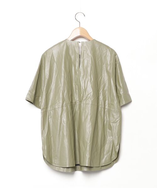 「Mila Owen」 半袖ブラウス 0 グリーン レディース_画像2