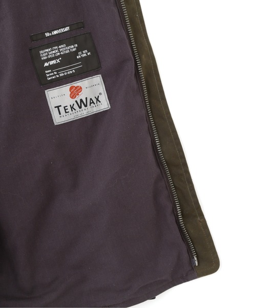 ブルゾン アウター MILITARY FABRIC B-1 CUSTOMS / ミリタリー ファブリック B-1 カスタムズ / AVIREX / アの画像