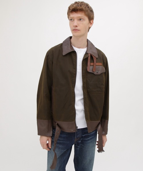 ブルゾン アウター MILITARY FABRIC B-1 CUSTOMS / ミリタリー ファブリック B-1 カスタムズ / AVIREX / アの画像
