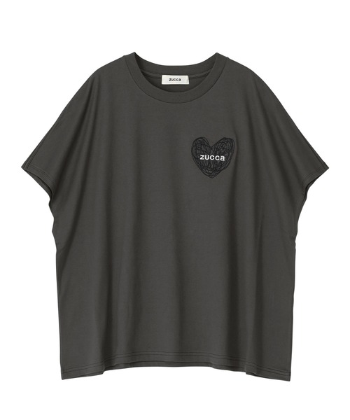 「ZUCCa」 ノースリーブトップス M size ダークグレー レディースの画像