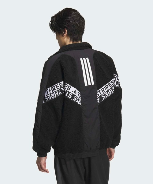 adidas 中綿　ジャケット L 未使用品　タグ付 新品タグ付き adidas 中綿ロングジャケット L ネイビー - メルカリ