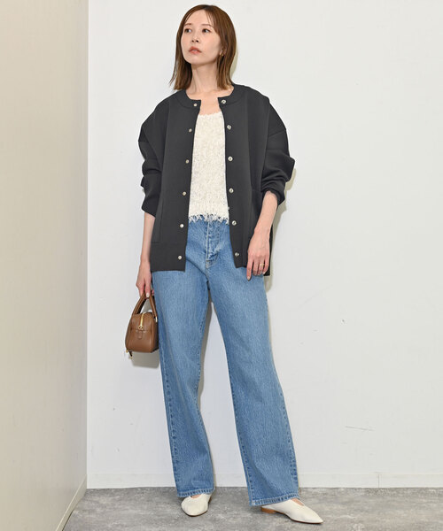 「SLOBE IENA」 長袖ニット - グリーン レディース_画像7