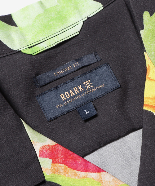 「ROARK REVIVAL」 半袖シャツ X-LARGE ピンク メンズ_画像3