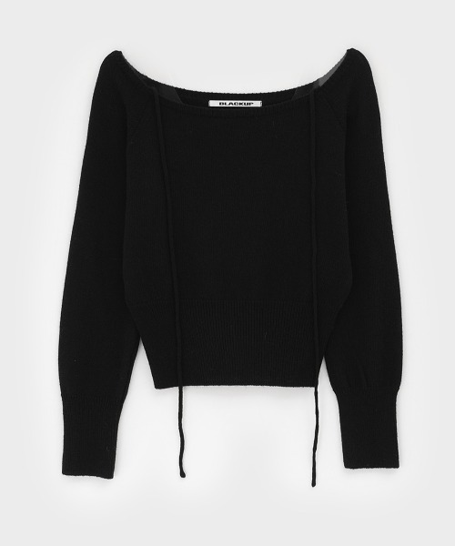 BLACKUP（ブラックアップ） ニット セーター 「MADE」 コチェナオフ