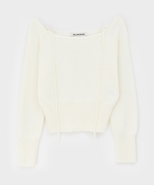 BLACKUP（ブラックアップ） ニット セーター 「MADE」 コチェナオフ