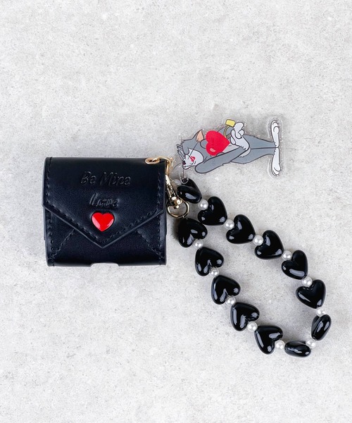 イヤホン ヘッドホン TOM and JERRY×Flapper ラブレターAirPodsケース