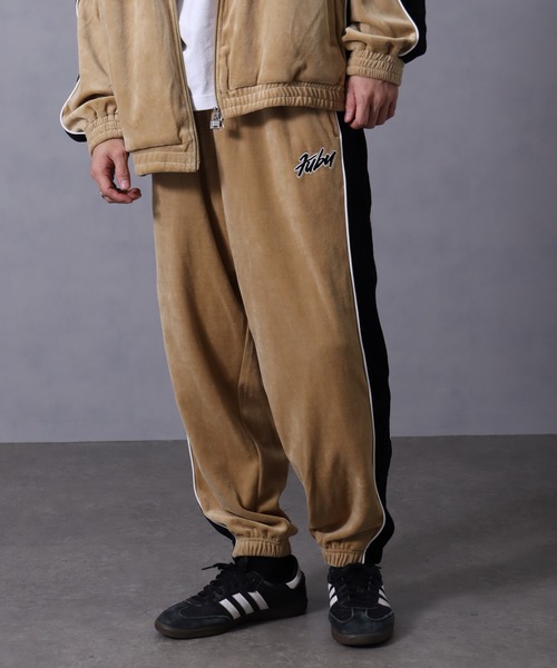 FUBU（フブ） パンツ Velor Track Pants / ベロア トラック パンツ