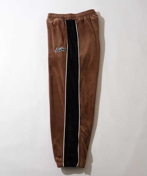 FUBU（フブ） ワイドパンツ パンツ Velor Track Pants / ベロア