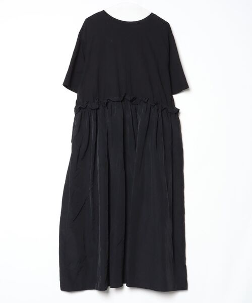 「LAVEANGE」 ドッキングワンピース 5L ブラック レディース_画像2