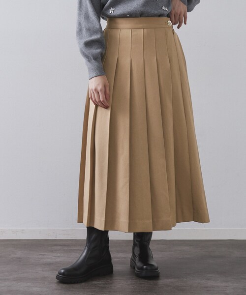 OPAQUE.CLIP（オペークドットクリップ） スカート ワイドプリーツ