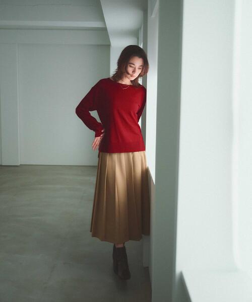 OPAQUE.CLIP（オペークドットクリップ） スカート ワイドプリーツ