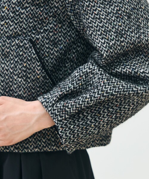 TOMORROWLAND collection ブルゾン アウター カラーネップホームスパン