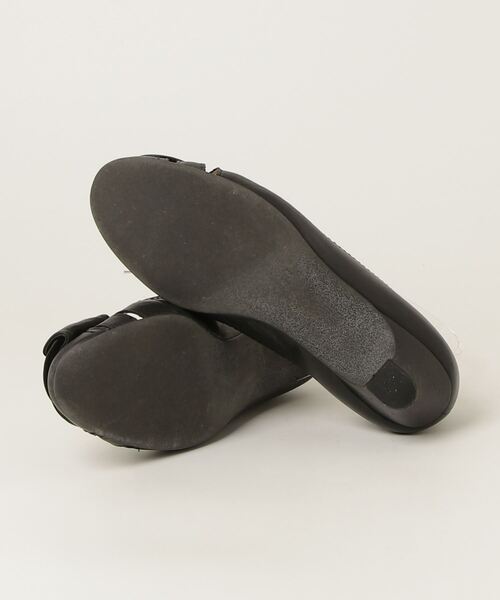 「DIANA」 フラットパンプス 22.5cm ブラック レディース_画像3