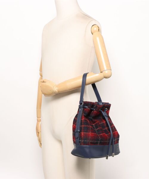 ハンドバッグ WOMEN チェックカートバッグ