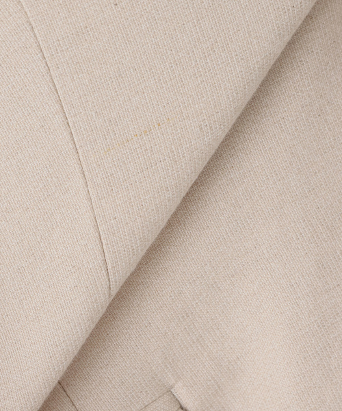 FRAMeWORK（フレームワーク） ノーカラージャケット 36 ベージュ