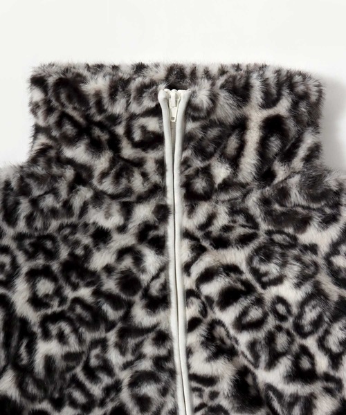 ⭕️タトラス　ジャケット　　　　ブルゾンNUPLEA （2）Mレオパード柄ファー タトラスのボアシリーズから新作が発売に！ 最先端のフリース素材にご